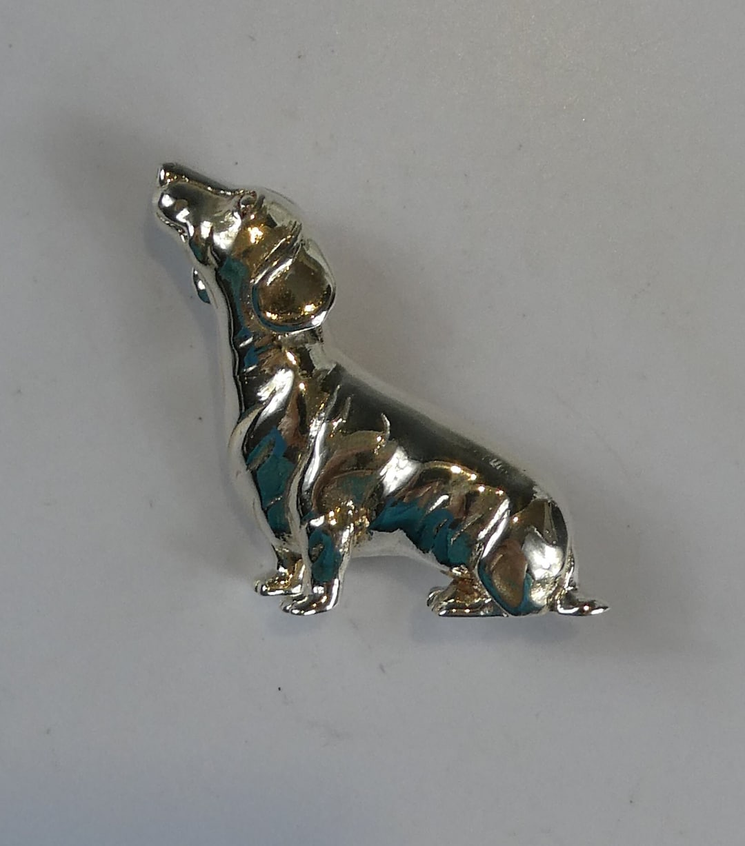 Broche épasse ton argent foncé vntage bjoux de style orental