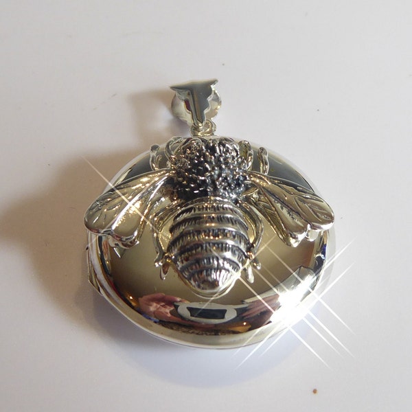 Honey Bee Locket - Etsy
