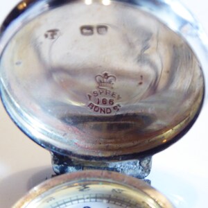 Fine Antique Dated 1867 Asprey Silver Travelling Compass image 6