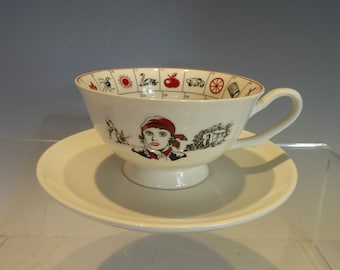 Vintage Royal Kendal teacup and saucer - Etsy 日本