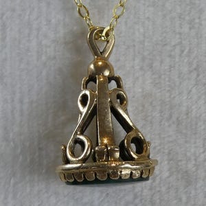 9CT massivt guldsigill fob