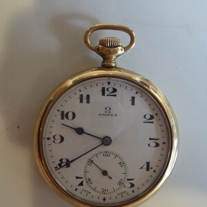 上質な9カラットゴールド 1928年製オメガ懐中時計 - Etsy 日本