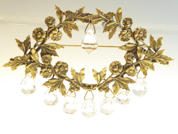 Vintage Joseff of hollywood signed chandelier Broo