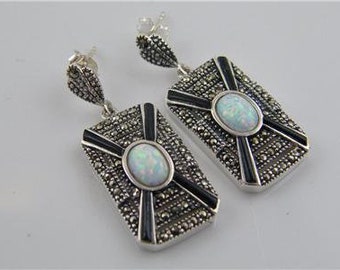 Collier large vintage en ambre baltique avec collier, XXe siècle