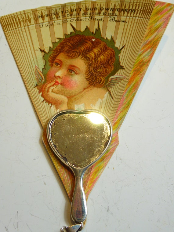 Victorian style Solid Silver Valentine Heart shap… - image 6