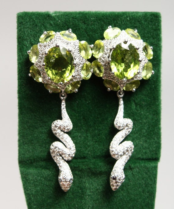 Peridot earrings etsy deals