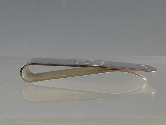 Fine Solid Silver Celtic money Clip - image 8