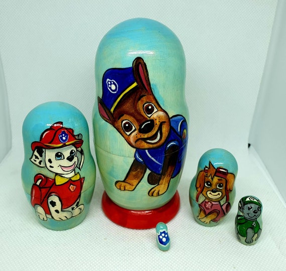 paw patrol nesting dolls