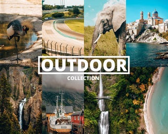 Outdoor Photography Lightroom Presets: Nature Collection (Desktop & Mobile)
