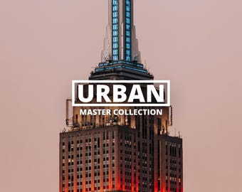 52 Cinematic Lightroom Presets: Urban Photography Master Collection (Mobile & Desktop Presets)