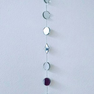 Mini All Mirror Sun Catcher Mobile Hanger