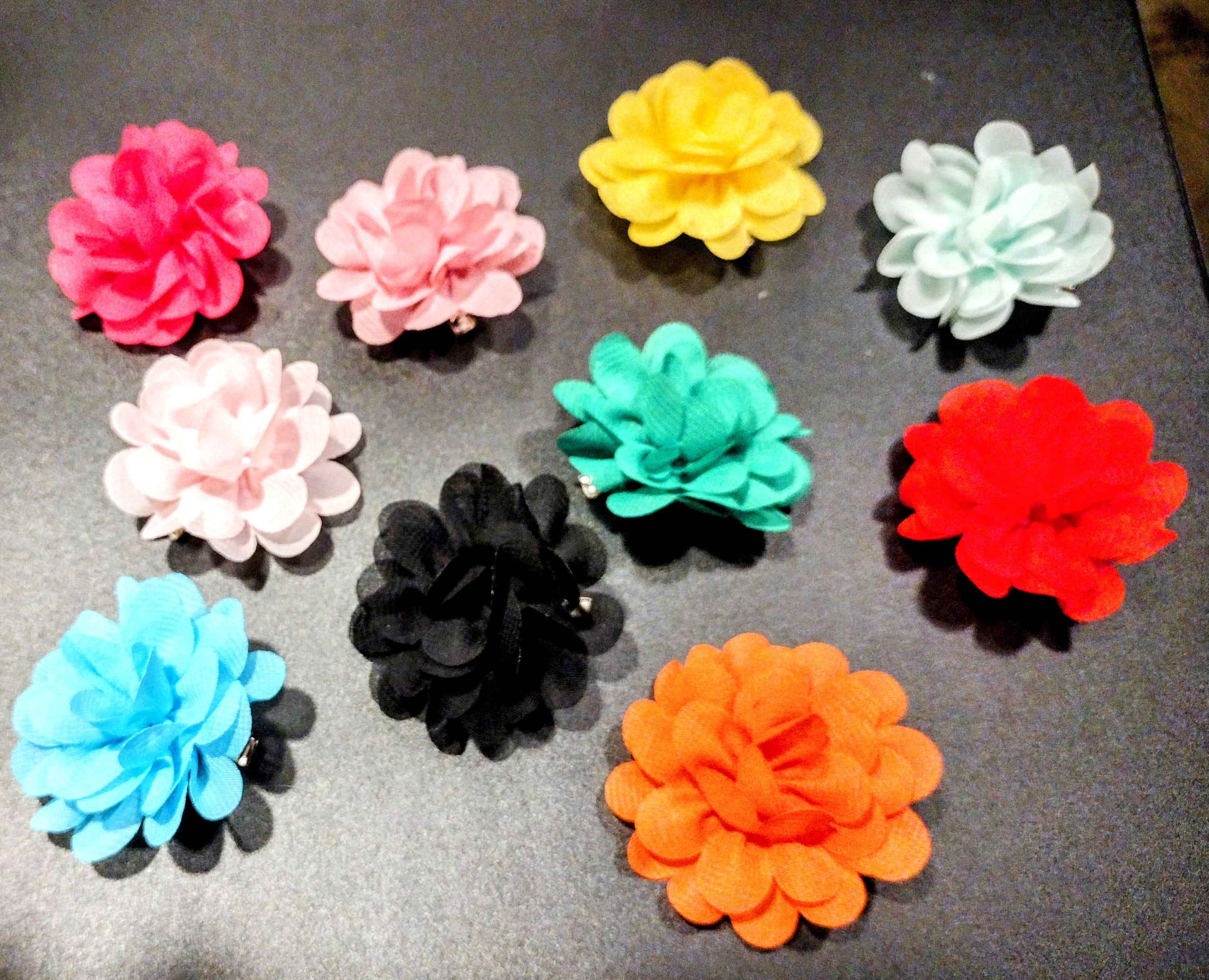 Floral Alligator Hair Clip - Etsy display picture 1