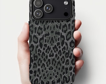 iPhone 17 16 15 14 13 12 Pro Max Plus Case | Classic Leopard Animal Print | Tough Protective Phone Cover