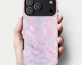 Pink Marble iPhone Case iPhone 17 16 15 14 13 12