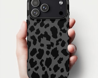 iPhone 17 16 15 14 13 12 Pro Max Plus Case | Classic Leopard Animal Print | Tough Protective Phone Cover