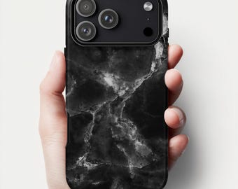 Marble Phone Case | Luxury Stone Aesthetic | Clear & Tough Case for iPhone 17 16