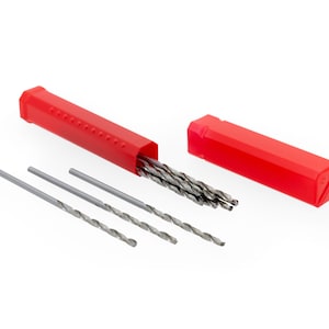 Metric Twist Drills HSS 15 Sizes 10 Each 0.3 To 1 mm Mini Jobbers Drill Bit for jewellery making. To be used with flex shaft or rotary drill