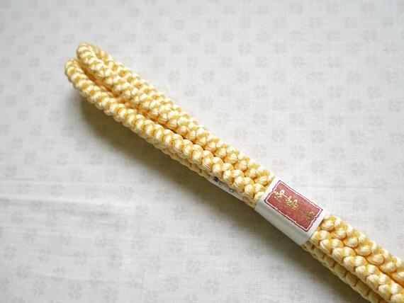 New vintage Obijime belt "Kumihimo", hand woven - 