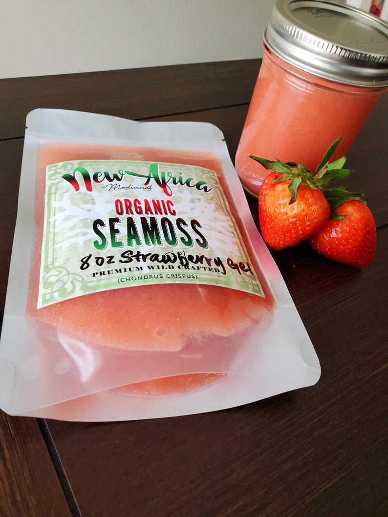 Flavored Sea Moss Gel Infused Sea Moss Gel Made To Order