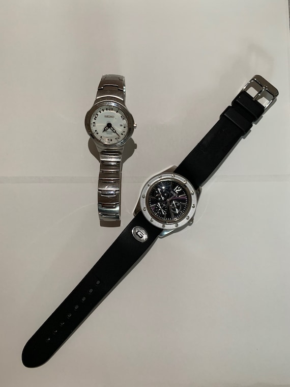 Vintage* Seiko Watch and Guess Watch Gem
