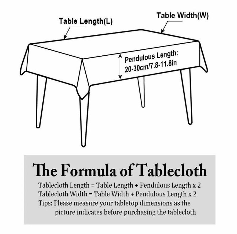 LINEN TABLE COVER Handmade Table Cloth Waterproof Table Etsy