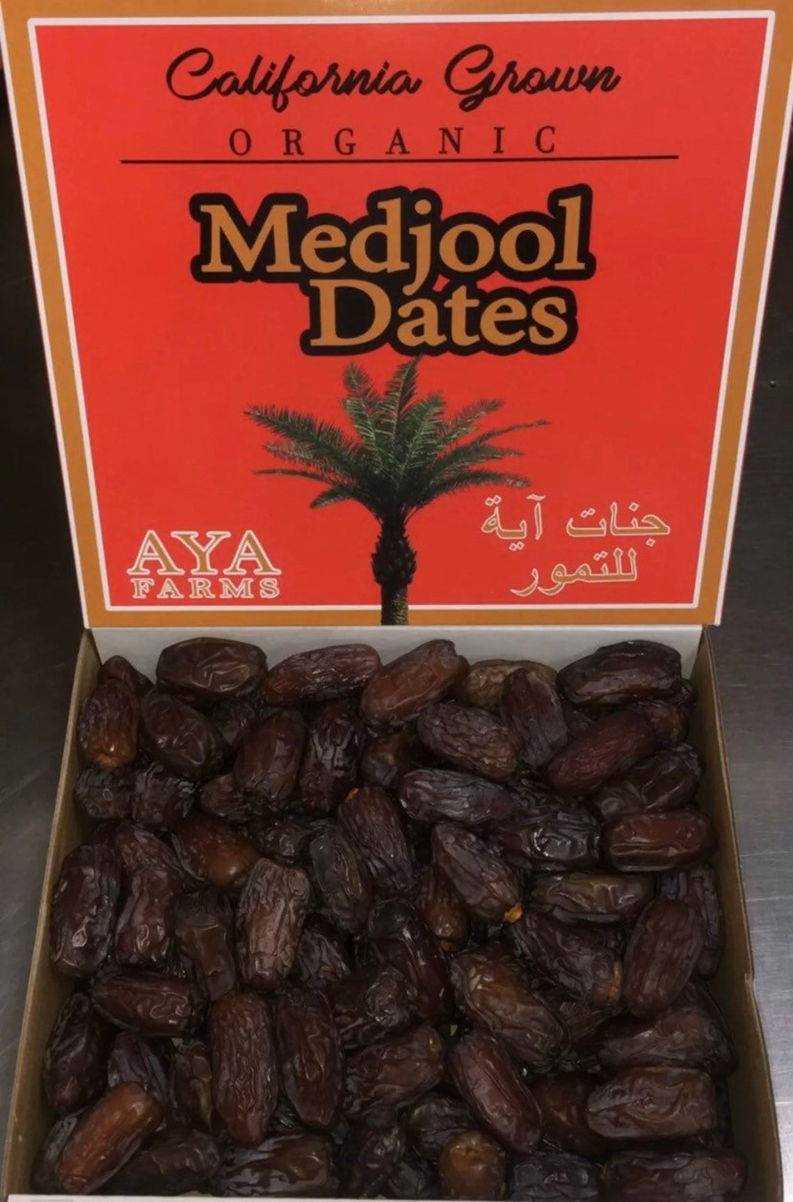 11 Lbs Organic Jumbo Medjool Dates Box Fresh California Etsy