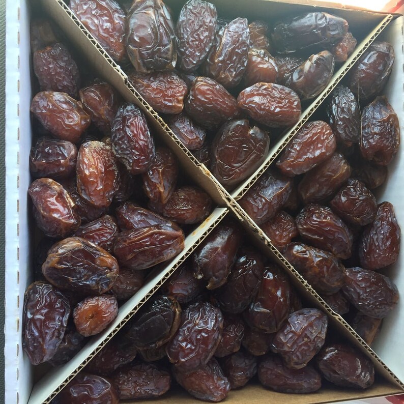5 Lbs Jumbo Organic Medjool Dates Box Fresh California Etsy