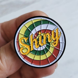 RESTOCKED Shiny Enamel Pin: Kaylee's Parasol, Firefly Fan Art