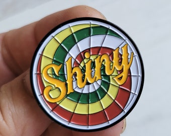 Shiny Enamel Pin, Kaylee's Parasol, Firefly Serenity Fan Art, Benefits Charity, Nerdy Gift Under 20