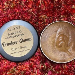 Reindeer Games Shave Soap