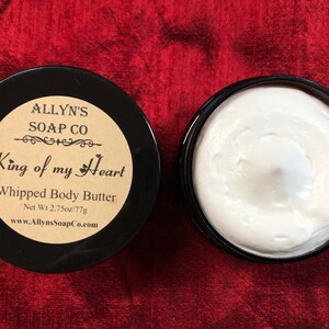 King of My Heart Whipped Body Butter