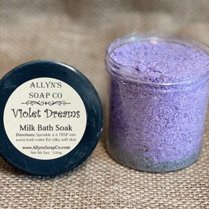 Violet Dreams Milk Bath Soak