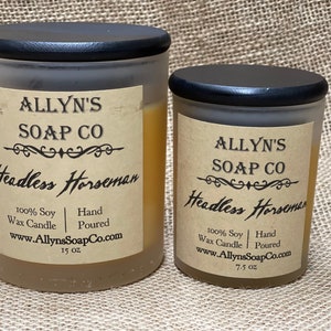 Headless Horseman Soy Wax Candle