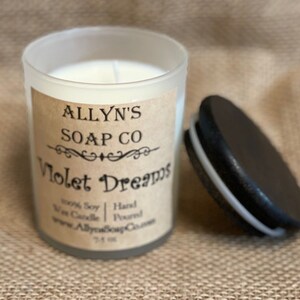 Violet Dreams Soy Candle