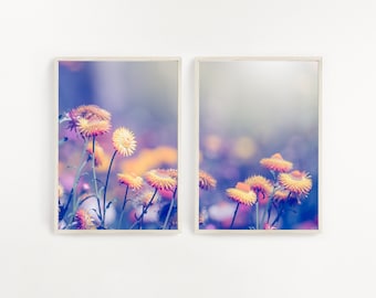 GOLDEN FLOWER - Vibrant - Eclectic - Field of Flowers - Nature - Outdoor Photography