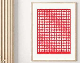 Minimalist Art, Exhibition Poster, Kazumasa Nagai Poster Replica, Digital Prints