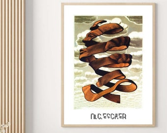 Cartel de exposición, M.C. Escher Print, Réplica de póster de museo, Impresiones digitales