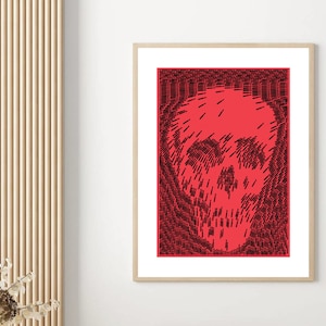 Cartel de exposición, Arte mural japonés, Réplica de Shigeo Fukuda, Impresiones digitales