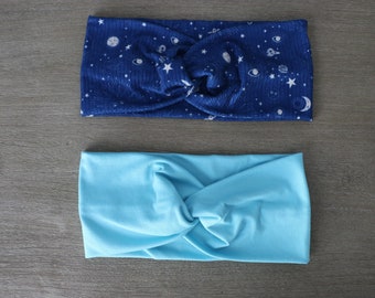 Sun&Moon/Aqua headband