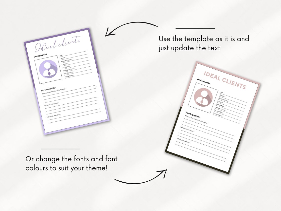 Editable Brand Planner Templates in Canva PLR Branding Etsy