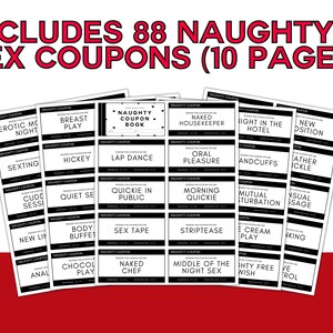 Printable Sex Coupons for Boyfriend/husband Naughty - Etsy UK
