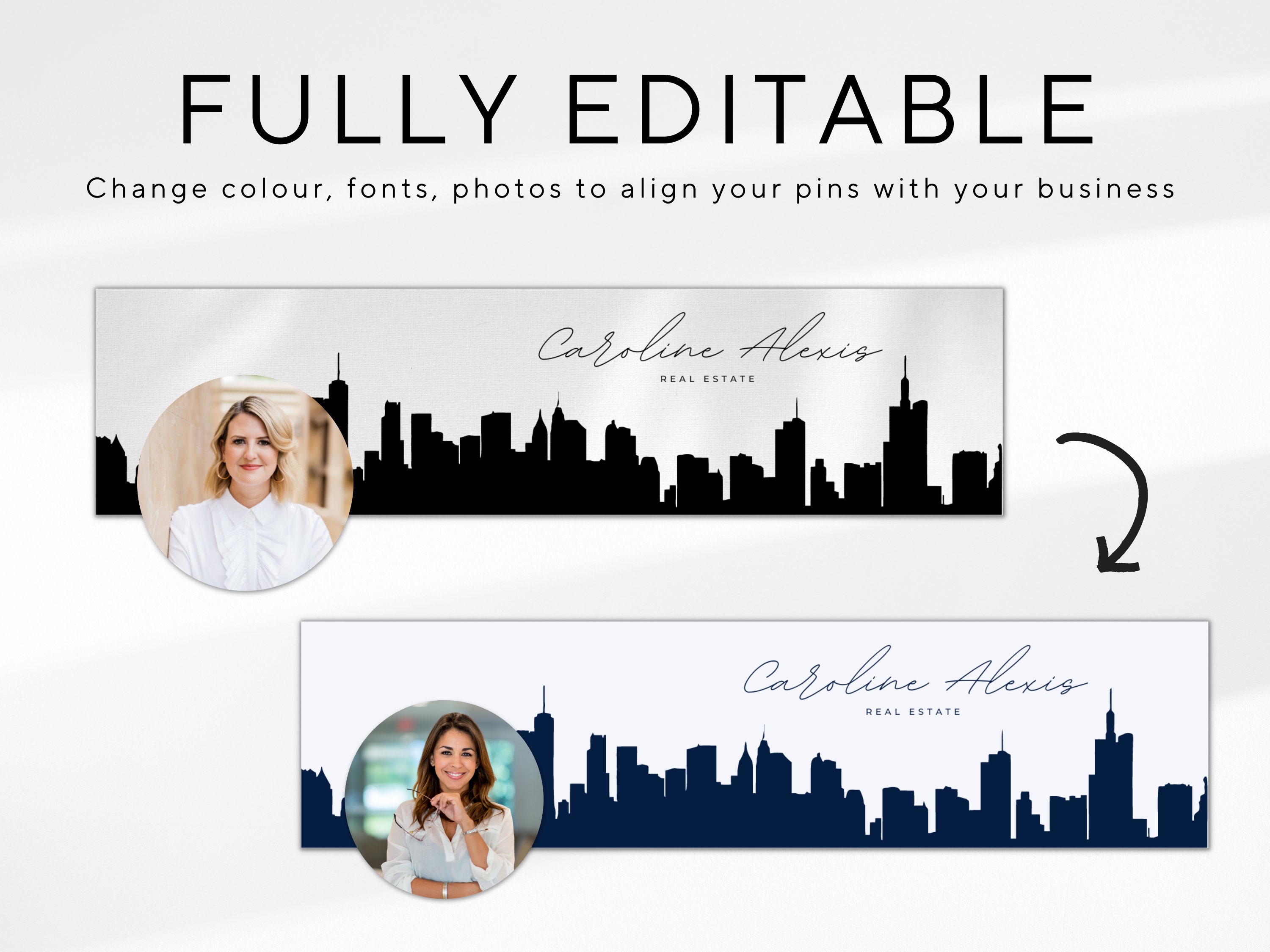 Real Estate Linkedin Cover Template, Modern Linkedin Banner