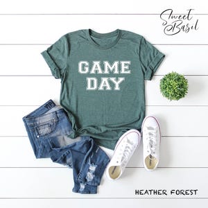 Game Day Shirt, Sports Tee, Football, Baseball, Basketball