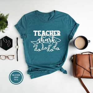 Teacher Shark T-Shirt, Funny Back To School Gift