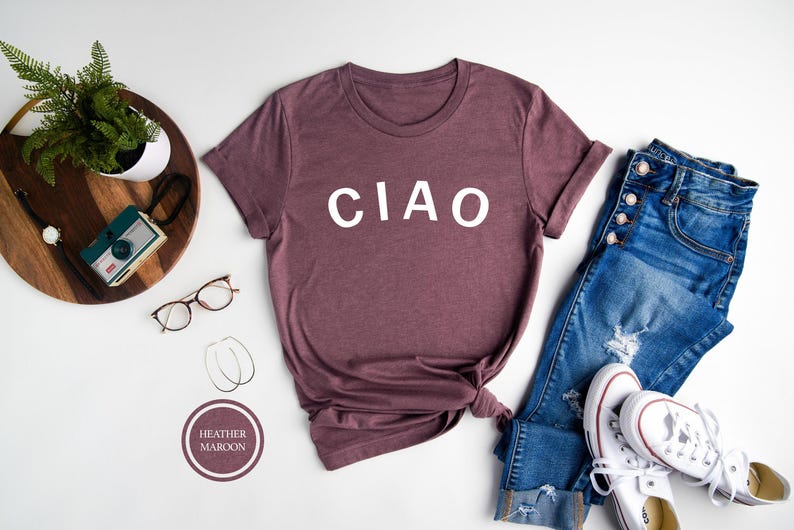 Ciao Shirt, Italy Travel Shirt image 2