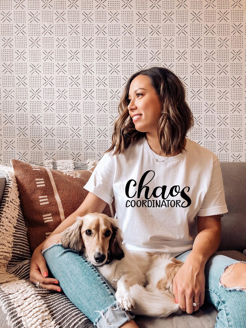 Chaos Coordinator, Teacher Shirt, Mom Life Shirt, Funny Mom Shirt, Gift For Mom, Back To School, Gift For Teacher, Coach Shirt image 4