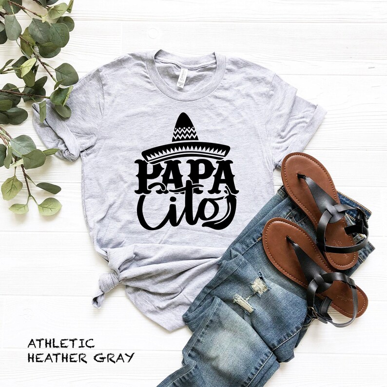 Papacito Shirt, Cinco De Mayo Papa Gift image 2