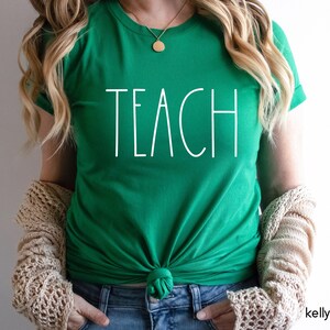 Cute Teach Shirt, Compassion Kindness Confidence Teacher Shirt, Teacher Appreciation Gifts, Group Teacher T-Shirt, New Teacher Shirt