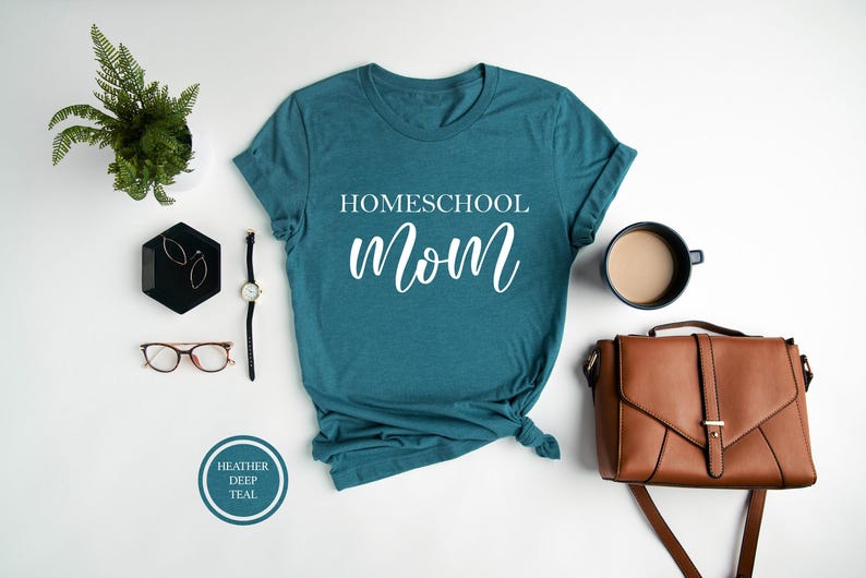 Homeschool Mom T-Shirt, Distance Learning, Mother's Day Gift image 4
