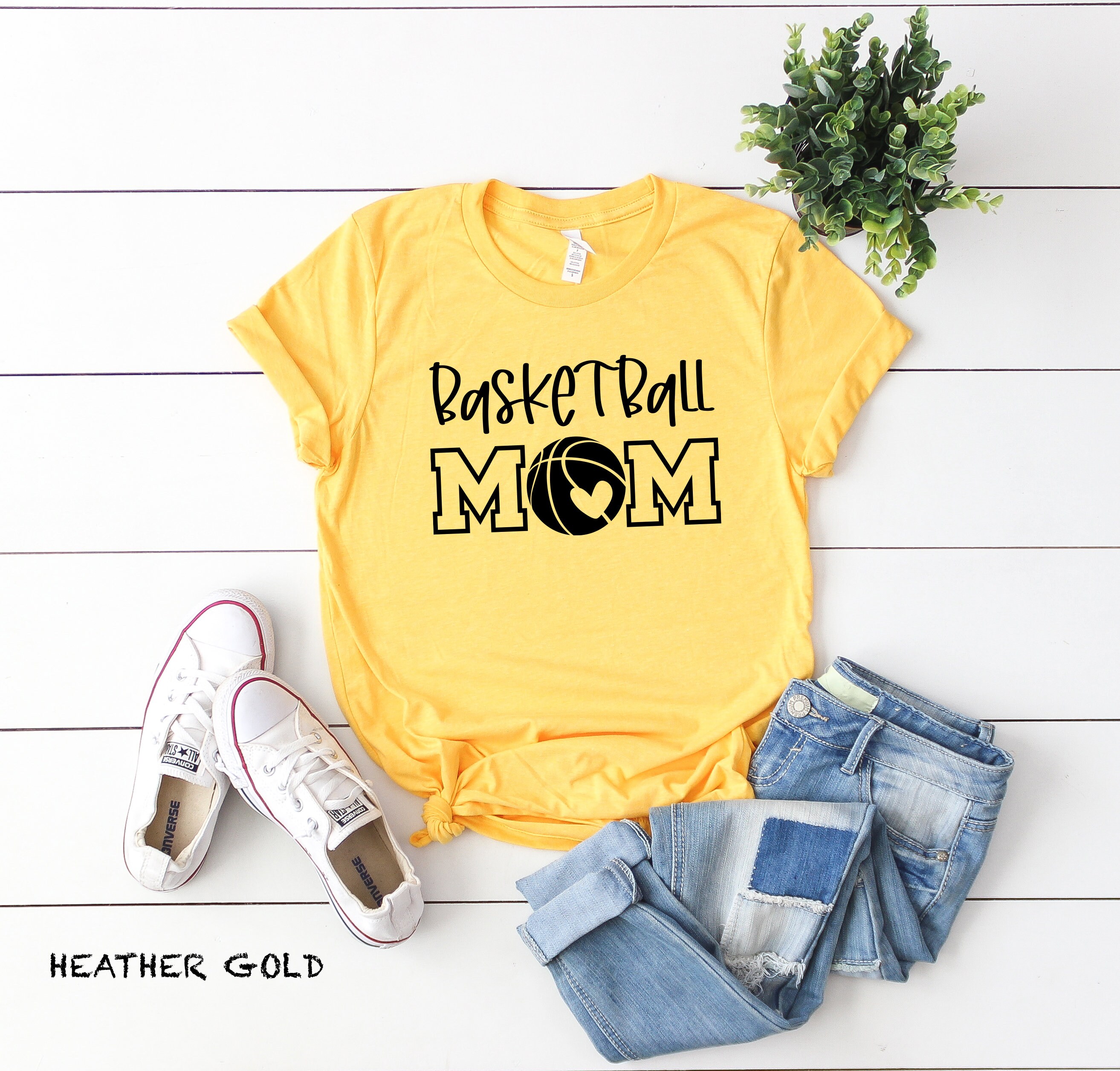 Basketball Mom Tshirt Basketball Tshirts Sports Mom Shirt Etsy
